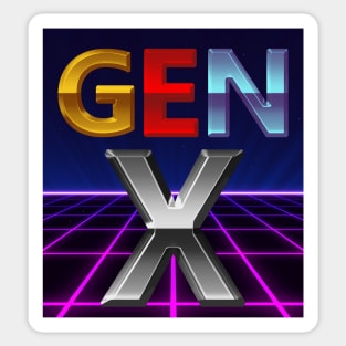 Generation x Sticker